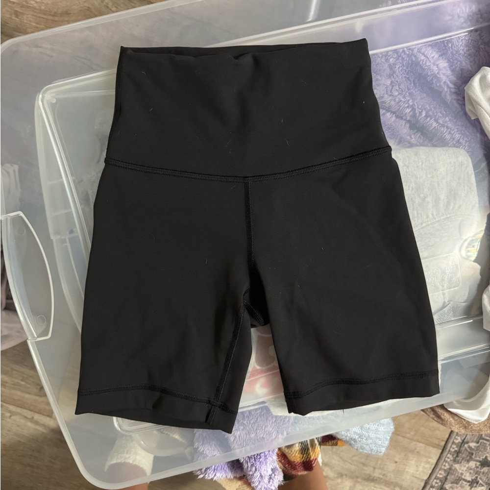lululemon athletica Black Bike Shorts